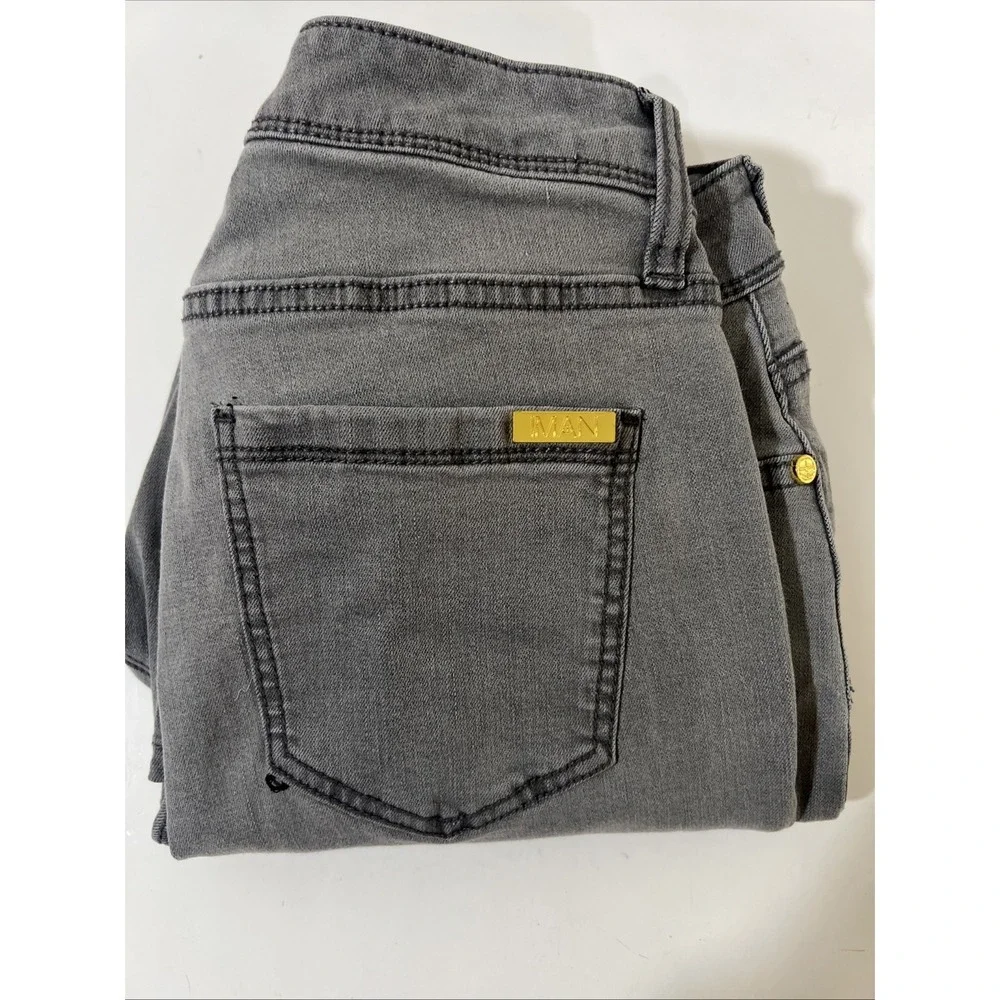 Iman Woman's Size 12‎ Long Gray Bootcut  Jeans